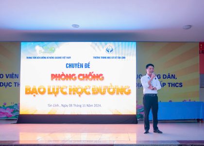 Chuyên đề “PHÒNG CHỐNG BẠO LỰC HỌC ĐƯỜNG” – THCS Tản Lĩnh